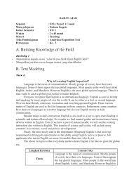 Tambahan lagi rpp bahasa inggris khusus untuk sahabat kbi semua. Bahan Ajar Reading English Language Laptop