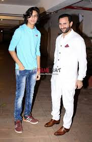 Saif Ali Khan E Ibrahim Ali Khan Fashion Chef Jackets Bollywood