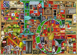 Maybe you would like to learn more about one of these? Ravensburger 16761 Awesome Alphabet F G Colin Thompson 1000 Piece Barneys News Box
