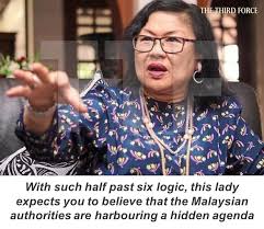 Itu jawapan tan sri rafidah aziz ketika mengimbau pertanyaan pemimpin pas ketika beliau menyandang jawatan ketua wanita umno pada tahun 2004 hingga 2007. Rafidah Focus On Your Ap Scandal Not Jho Low The Third Force