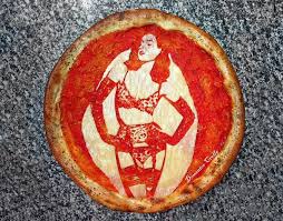 Domenico Crolla Serves Up Celebrity Pizza Portraits Pizza Art Dita Art