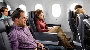There are no middle seats in row. Airline Review American Airlines Premium Economy Sydney Los Angeles