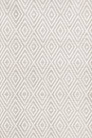 Black And White Diamond Outdoor Rug Diamond Geometric Handmade Flatweave Platinum Indoor Outdoor Area Rug In 2020 Dash And Albert Dash And Albert Rugs Indoor Outdoor Rugs