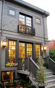 For example, consider the color of your windows and your roof into account—maybe you won't change these when exterior color schemes for your home will involve three main colors Pin On House Tours