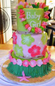 Pin Hockey Cupcakes Los Angeles Kings Cake On Pinterest Baby Girl Cakes Hawaiian Baby Showers Luau Cakes
