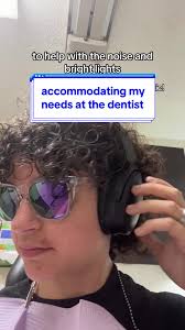 going to the dentist is really hard for me but accommodating my needs made  it a lot easier #dentist #accommodations #sensoryaids #autism  #autisticadult #actuallyautistic