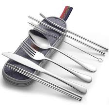 Dinnerware Set Travel Cutlery In 2020 Cutlery Set Travel Utensils Ceramic Knife Set