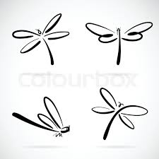 Greatbigcanvas.com has been visited by 100k+ users in the past month Vector Group Of Dragonfly Sketch On Stock Vector Colourbox