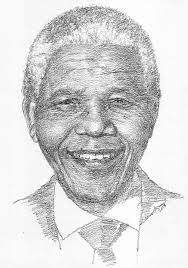 Nelson Mandela Drawing By Salman Ameer
