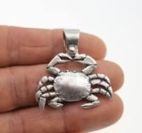 Unisex Crab Charm, Beach Ocean Sea Life Holiday Summer ...