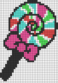 Alpha Friendship Bracelet Pattern 4954 Perler Bead Art Perler Bead Patterns Alpha Patterns