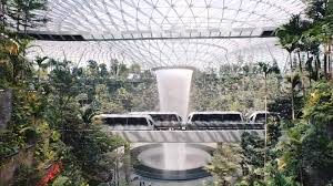 Since then, jewel is known or its rain vortex, which is also touted as the world's tallest indoor waterfall. Singapore S Jewel Changi Airport Houses World S Tallest Indoor Waterfall