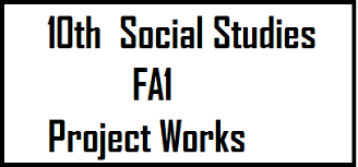 10th Social Studies Fa1 Project Works Leading Website For Ap And Telangana Teachers Lesson Plans Students Projects Teaching Learning Materials