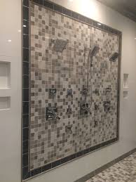 Tiletuesday S Installation Is Out Of Salt Lake City Utah Using Our Metro Mosaic Floors And Wall A Bathroom Design Inspiration Toilet Design Mosaic Flooring