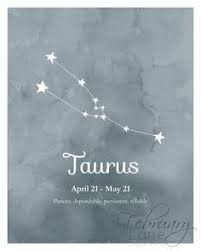 Taurus Zodiac Sterrenbeeld Wall Art Printable 8 X 10 Instant Etsy Constellation Wall Art Taurus Constellation Tattoo Constellations