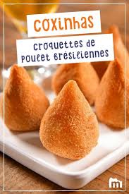 Coxinha Au Poulet Croquettes Recette Recettes De Cuisine Croquette De Poulet Recette