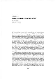 Your payment as a freelancer depends upon the skills that you possess and the demand in the. Pdf Money Markets In Malaysia