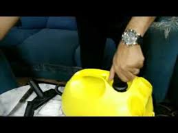 مكونات المكنسة البخارية Karcher Youtube