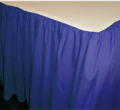 Elegant comfort basic color story will match any bedroom decor. Solid Royal Blue Colored Bedskirt In All Sizes From Twin To Cal King Also In Crib Size And Daybeds With Many Custom Skirt Drop Lengths