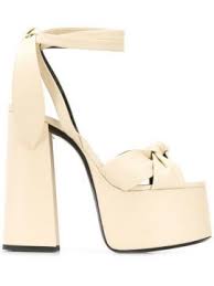 Compre Paige Platform Sandals Saint Laurent Online