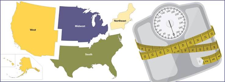 U.S. Obesity Rate Changes Differ for Rural and Urban Areas, as Well as  Across Regions | Economic Research Service