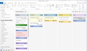 Outlook Kanban Board Aka Janban Papa Smurf S Blog In 2020 Kanban Board Kanban Digital Planner