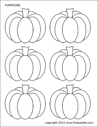 Scary ghost coloring pages, cats, bats coloring pages, pumpkins, coloring pages of witches and scarecrows are just a few of the many printable halloween coloring pages, coloring. Pumpkins Free Printable Templates Coloring Pages Firstpalette Com