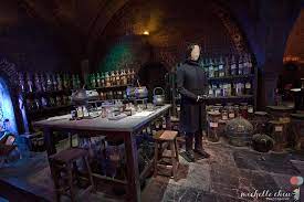 For subsequent films a version of the set was built here at leavesden. Hogwarts Potions Classroom By Michellechiu On Deviantart