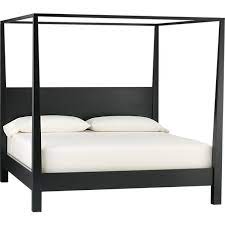 Canopy beds were once a statement of luxury. Pavillion Bed King Black Canopy Beds Canopy Bed Headboards For Beds