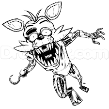 Five nights at freddy's fnaf coloring pages freddy 's fnaf 1 fnaf characters fnaf drawings freddy fazbear anime love couple drawing reference poses. How To Draw Foxy The Fox Five Nights At Freddys Step By Step Video Game Characters Pop C Monster Coloring Pages Fnaf Coloring Pages Five Nights At Freddy S