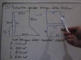 Digg luas gabungan bangun datar adalah gabungan dari beberapa bangun datar sederhana. Cara Mencari Luas Bangun Datar Gabungan Dengan Mudah Youtube