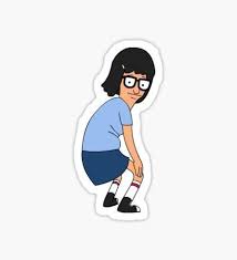 Stickers Bobs Burgers Tina Bobs Burgers Funny Gif