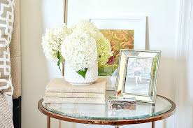 Perfectly scaled to tuck between chairs or beside the bed as a nightstand, its three drawers offer generous storage and open with. How To Decorate A Nightstand Stonegable