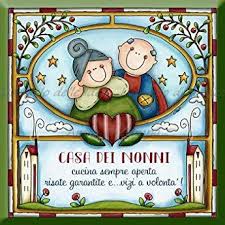 Formella Legno Casa Dei Nonni Vizi A Volonta Targa Quadro Made In Italy Regalo Festa Dei Nonni Dipinti Stile Country Regali Per La Festa Della Mamma