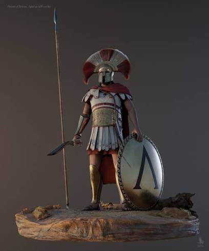Spartan model Work-in-progress — Heroes of Bronze