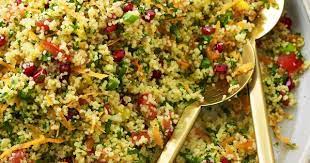 Grapefruit chicken stew with couscous. Nadiya S Pomegranate Tabbouleh Vegetarian Recipes Vegetarian Recipes Easy Recipes