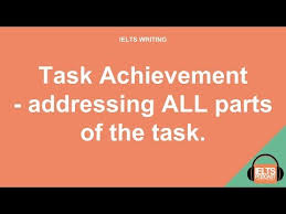 These parts have been isolated and labeled by the people who study them. Ielts Writing Task Achievement Addressing All Parts Of The Question Youtube