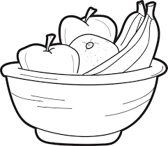 Free, printable coloring pages for adults that are not only fun but extremely relaxing. Printable Bowl Of Fruit Coloring Page For Kids Supplyme