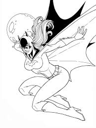 Free Printable Batgirl Coloring Pages For Kids Batman Coloring Pages Superhero Coloring Pages Superhero Coloring