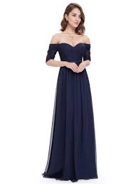Off The Shoulder Evening Gown With Sweetheart Neckline Ever Pretty Us Chiffon Cocktail Dress Evening Dresses Prom Evening Dresses Vintage