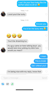 I was only trying to flirt. I was pretty forward but I did state on my  profile that all I'm looking for is FWB. What the f.. : r/Tinder