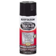 Rust Oleum Automotive 11 Oz Universal Gloss Black Touch Up Spray Paint And Primer In One 6 Pack 292320 The Home Depot