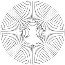 Start by drawing 8 circles that sit inside one another, like a dartboard. How To Draw A Man In The Maze Labyrinth 13 Blogmymaze