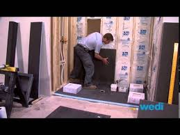 Maybe you would like to learn more about one of these? Wedi Shower Systems 4 X 7 Shower Installation Youtube