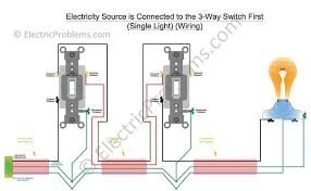 Earth wires are not shown. 3 Way Switch Wiring Diagrams With Pdf Electric Problems