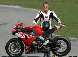 Michael Schumacher Raced A Fireblade While Retired From F1 Michael Schumacher Schumacher Racing Motorcycles