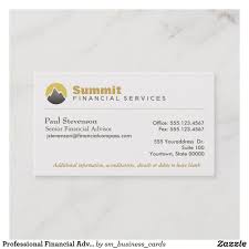 Professional Financial Advisor Analyst Finance Business Card Zazzle Com In 2020 Financial Advisors Business Finance Business Cards