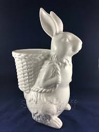 We did not find results for: 14 Tall White Ceramic Sculptural Bunny Figure W Woven Basket Vase Easter Garden White Ceramics Sculpture Easter Garden