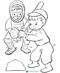 Baseball Coloring Pages Baseball coloring improves your concentration to test your. baseball coloring pages