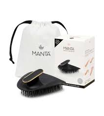 Washed twice per week & dried/styled naturally without heat. Buy Manta Hairbrush Healthy Hair Brush Black Maquibeauty